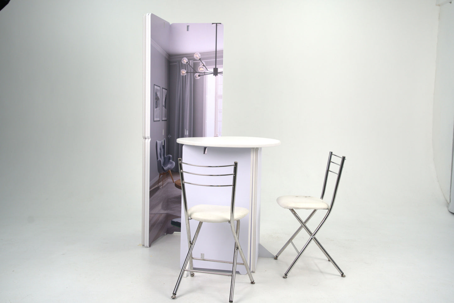 TOTEM pubblicitario FOLD UP bifrontale*