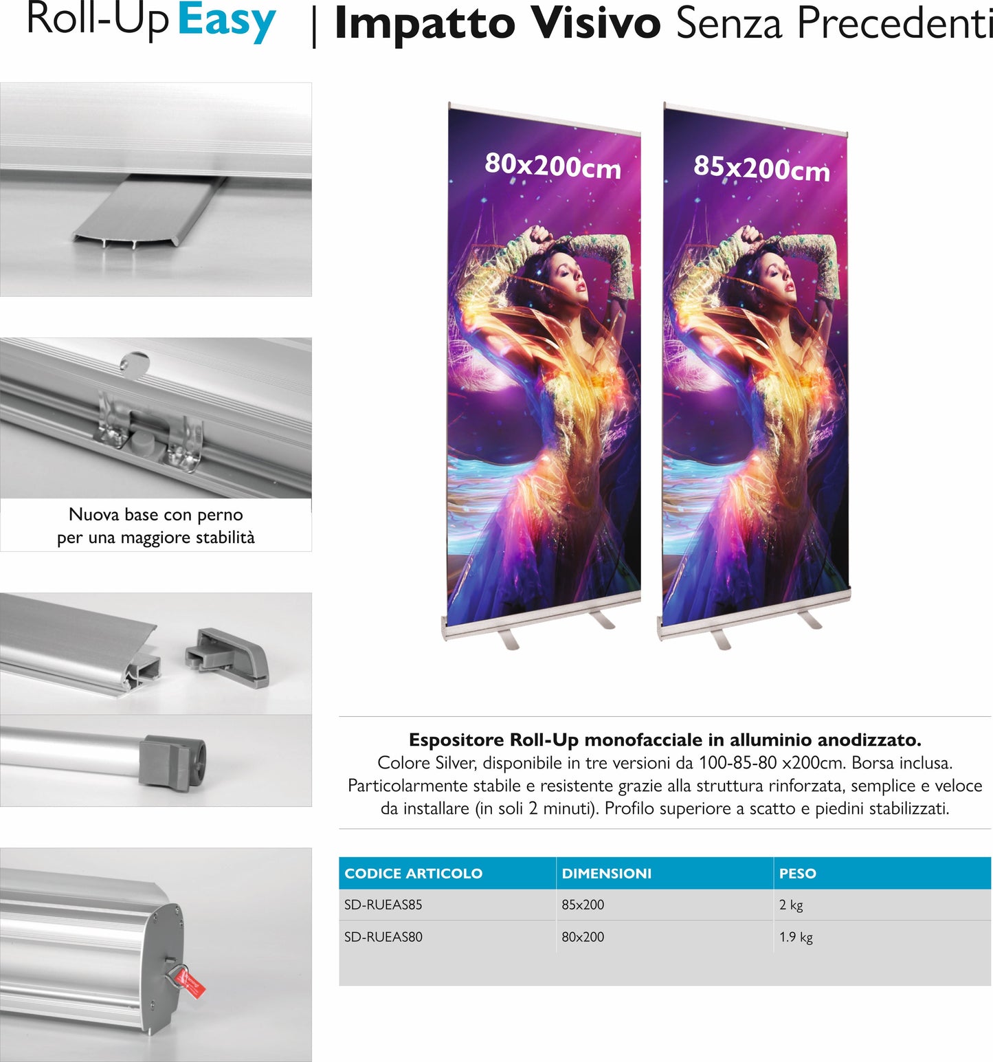 ROLL-UP Easy 80/85x200 *