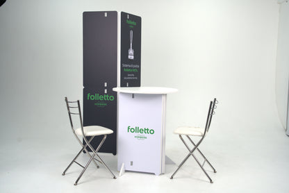 TOTEM pubblicitario FOLD UP bifrontale*