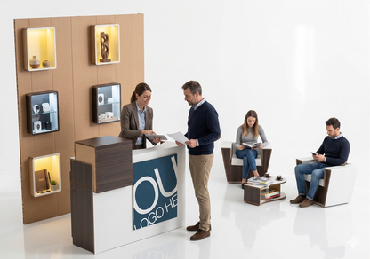 DESK RECEPTION 1 Pannello